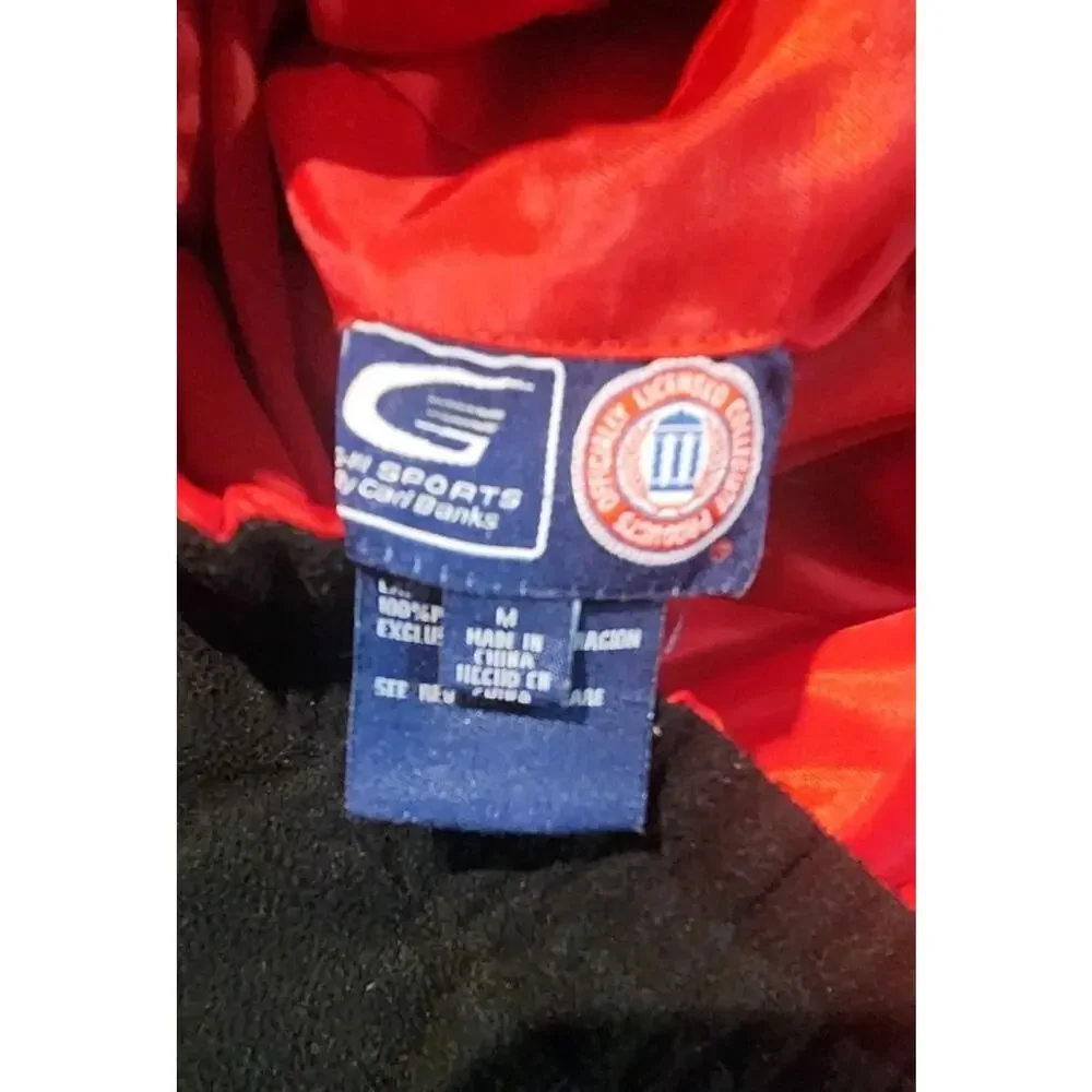 Vintage Nebraska Huskers Jacket Reversible Coat G-III Global Men’s MEDIUM